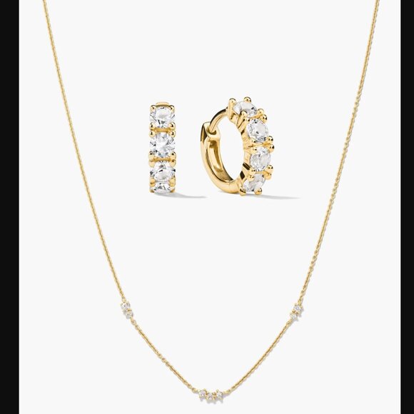 Mejuri Jewelry - NWT MEJURI Lab Grown Sapphire Shine Bundle